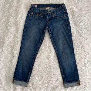 True Religion crop size 25